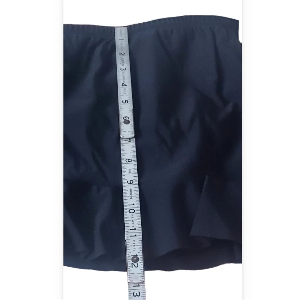Nwt Women's Ruffle Swim Skirt - Aqua Green® Black Size: XL (16-18) 080